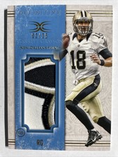 2015 Topps Definitive GARRETT GRAYSON RC Jumbo 3 Color Logo Patch 02/25 SAINTS