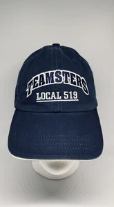 Teamsters Hat Local 519 Strapback Cap Embroidered Union Logo Made In USA EUC! - Picture 1 of 12