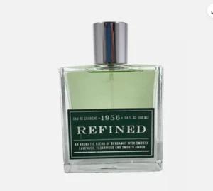 Tru Fragrance 1956 REFINED Eau De Cologne For Men 3.4 fl oz Bergamot`Cedarwood - Picture 1 of 1