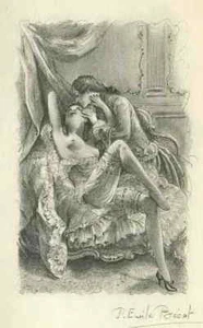 Ein KUSS für die LIEBSTE - Paul-Émile BÉCAT - OriginalLithographie 1958 - Picture 1 of 1
