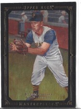 2008 Upper Deck Masterpieces Black Frame Bill Mazeroski