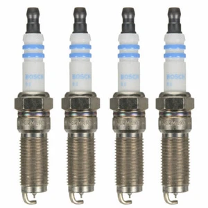 4 Bosch Double Iridium Spark Plugs For 2014-2018 FORD FOCUS L4-2.0L (Germany) - Picture 1 of 1