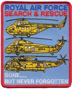 RAF Search and Rescue Royal Air Force Embroidered Patch Badge - MOD LICENSED - Picture 1 of 7