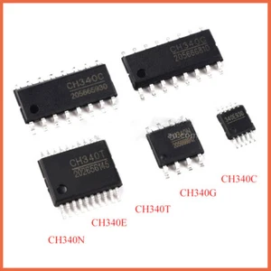 CH340G/340C/340G/340T/340E IC SOIC-16 SOP16 convertitore di interfaccia seriale da usb a - Foto 1 di 10