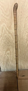 Very Rare  Vintage Bamboo  Root Military Japanese  Swagger Stick 32.8cm (478A) - Picture 1 of 4