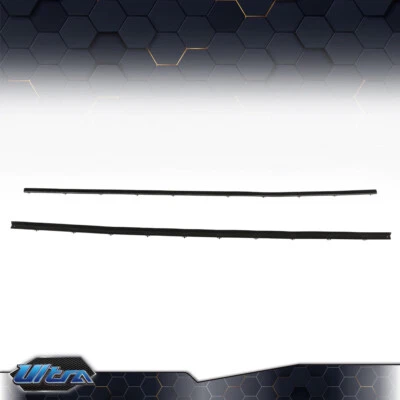 Juego de juntas de barrido de ventana de puerta trasera aptas para puerta trasera Ford Bronco 78-96 Foto 1 de 4