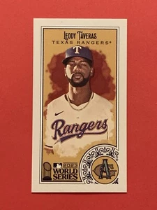 Leody Taveras (1:7,897) (WORLD SERIES SSP) 2024 Allen & Ginter #23WS-11 RANGERS - Picture 1 of 9