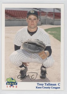 1992 Classic Best Kane County Cougars Troy Tallman #12