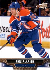 2013-14 Upper Deck Oilers Hockey Card #286 Philip Larsen