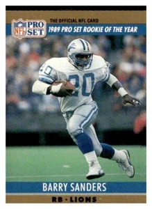 Barry Sanders List - Picture 1 of 255