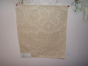 Laura Ashley, Weymouth, Chenille Floral Brocade, 15.75" W X 17.75" L, Clr Linen - Picture 1 of 2