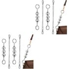 8 Pcs Bag Strap Extension Chain Purse Chains Wallet