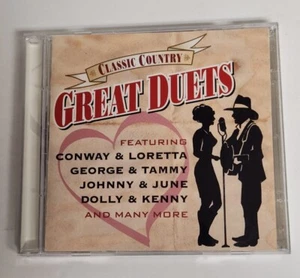 TIME LIFE CLASSIC COUNTRY GREAT DUETS 2 DISC CD set - Picture 1 of 3