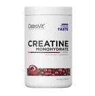 OSTROVIT CREATINE MONOHYDRATE STRENGTH MUSCLE MASS ENDURANCE VIT B6 500G CHERRY