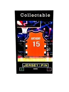 Syracuse Orange Carmelo Anthony jersey lapel pin-Classic Collectible - Picture 1 of 1