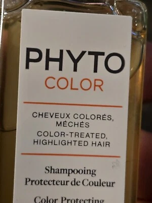 PHYTO Paris COLOR Treated Hair Protecting Shampoo 100ml France Travel Sample - Image 1 of 4