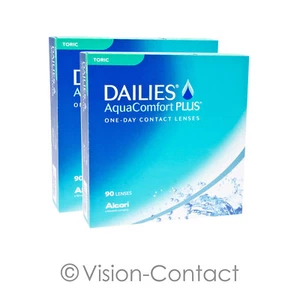 Dailies AquaComfort Plus toric 2 x 90 torische Kontaktlinsen Tageslinsen Alcon - Bild 1 von 1