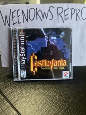Vitrina Castlevania Symphony of the Night HECHA A MANO PS1 Foto 1 de 4