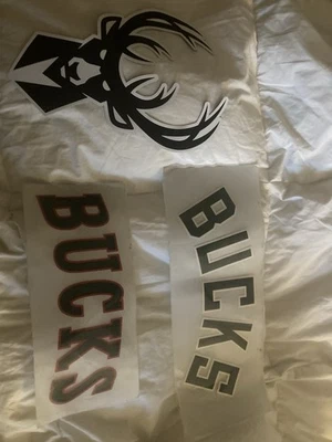 Adesivo adesivo de basquete Milwaukee Bucks NBA - Imagem 1 de 4