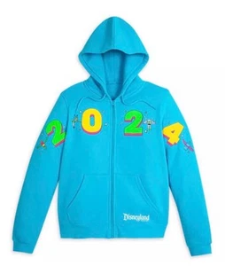 *NUEVO* 2024 Disneyland Resort Chaqueta con Capucha con Cremallera Talla Adulto XL - Imagen 1 de 1