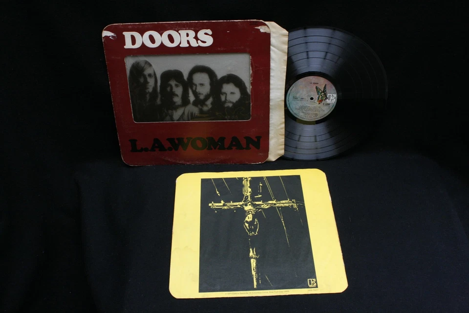 The Doors - L.A. Woman (1971.U.K.1/1.Cellophane Window) Vinyl.Record.LP - Image 1 of 4