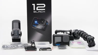 GoPro Hero 12 Black 27MP Action Kamera mit Touchscreen + Zubehörpaket - Händler - Bild 1 von 4