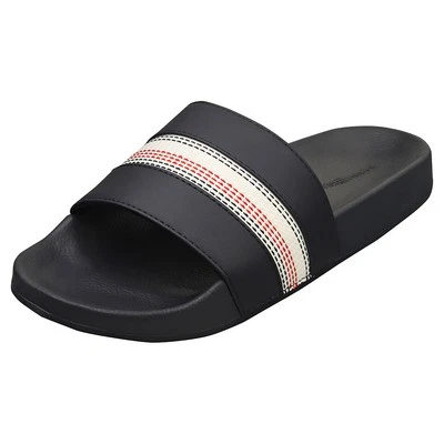Chanclas Tommy Hilfiger Corporativas Rayas Azul Espacio (Mujeres) - Imagen 1 de 4