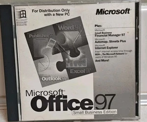 Microsoft Office 97 Small Business Edition Disc Only No Code - Picture 1 of 5