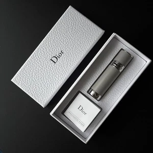 Dior Novelty Atomizer Empty 3ml  Cannage pattern Leather look Grey [Unused] - Picture 1 of 12