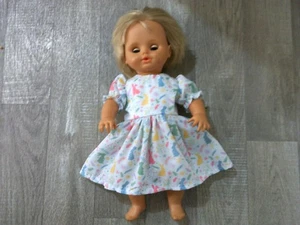 Hand made dolls dress fits-14 -15-16" doll (doll not included) - Picture 1 of 1