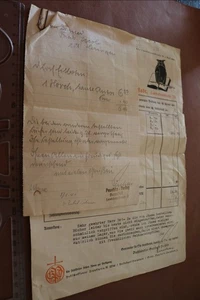 tolle alte Rechnung Buchhandel G. Peschko  Darmstadt - 1940 - Picture 1 of 5