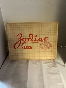 Vintage Zodiac Stiefel grau Fold Over Gr. 8 M - Bild 1 von 5