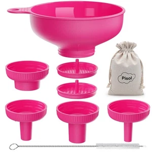 Wide Mouth Versatile Funnel, Canning Funnels for Kitchen Use, Food Grade Plas... - Picture 1 of 7
