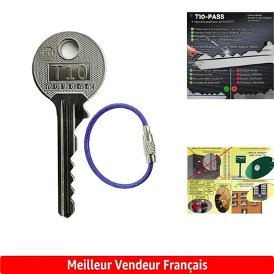 Clé Universelle PTT T10 en Acier - Élégance et Polyvalence pour Usage Quotidien - Photo 1/4