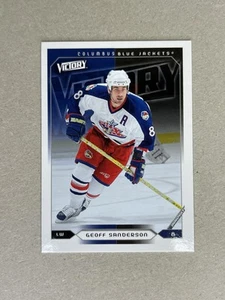 Chaquetas azules Geoff Sanderson Columbus 2005-06 Upper Deck Victory #56 - Imagen 1 de 2