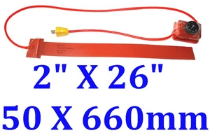 2" X 26" 50 X 660mm 260W con Controlador Mandolina Doblado Lateral Manta Calefacción - Imagen 1 de 12