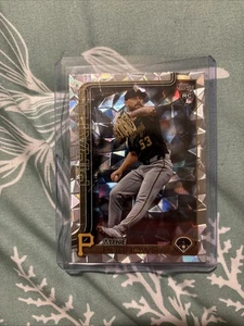Mike Burrows RC 2025 Topps Series 2 #615 Diamante Foil Pittsburgh Pirates Rookie - Foto 1 di 2