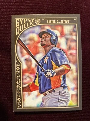 2015 Topps Gypsy Queen #247 Astros Chris Carter Baseball Card - Image 1 of 2