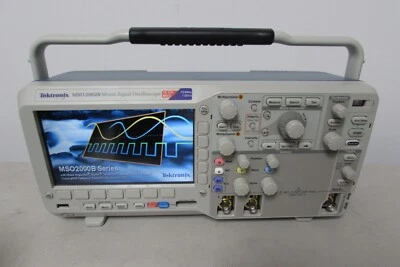 Tektronix MSO2002B Mixed Signal Oscilloscope, 70MHz, 1GS/s, 2CH w/ P6316 - Image 1 of 4