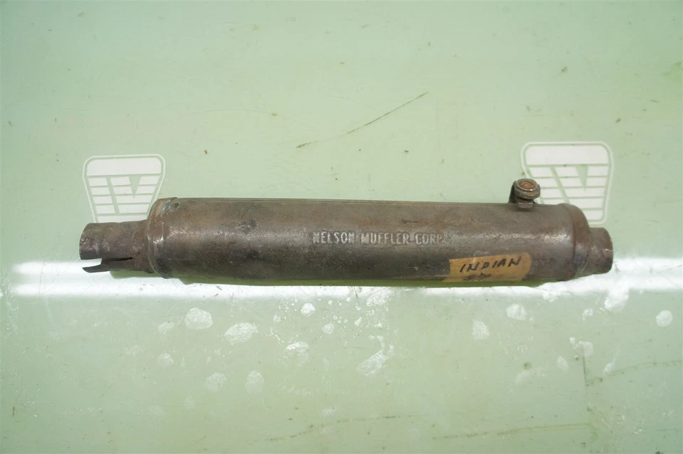 INDIAN SCOUT 741 NELSON SILENCIADOR TUBO DE ESCAPE FABRICANTE ORIGINAL *2464 Foto 1 de 4