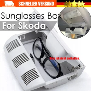 Brillenfach Ablagefach Sonnenbrille Halter für Skoda Fabia Octavia MK2 Roomster/ - Bild 1 von 14