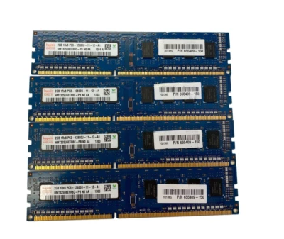 Memoria de escritorio 8 GB (4 X 2 GB) 1Rx8 PC3-12800U DDR3 1600 DIMM Acer Dell HP Lenovo Foto 1 de 2