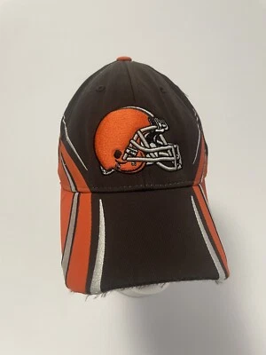 Sombrero ajustado de colección Cleveland Browns talla Ropa grande marrón Reebok On Field NFL Foto 1 de 4