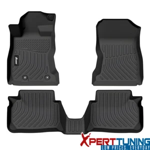 Fits 22-25 Subaru WRX All Weather Floor Mats 3D Molded Carpets Liner Guard TPE - Picture 1 of 7