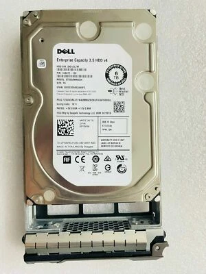 Dell 6TB 12G 7.2K 3.5 SAS FOR T320 T410 T420 T510 T520 T610 T620 T710 T630 T720A - Image 1 of 4