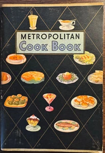 Vintage 1920's/1930's Style Metropolitan Life Cook Book - Imagen 1 de 7