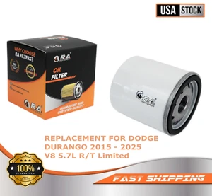 10060 Spin-On Engine Oil Filter for DODGE DURANGO 2015-2025 V8 5.7L R/T Limited - Picture 1 of 6