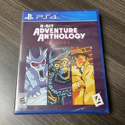 8-Bit Adventure Anthology Volume 1 PlayStation 4 PS4 LRG Brand New + Sealed - Image 1 of 4
