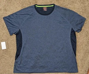 HERREN FOUNDRY KURZARM PULLOVER RUNDHALSAUSSCHNITT schwarz grau T-SHIRT GRÖSSE 4XLT - Bild 1 von 3
