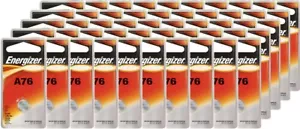 Energizer LR44 (AG13 A76) Alkaline Watch / Electronic Battery 50 Pcs - Picture 1 of 1